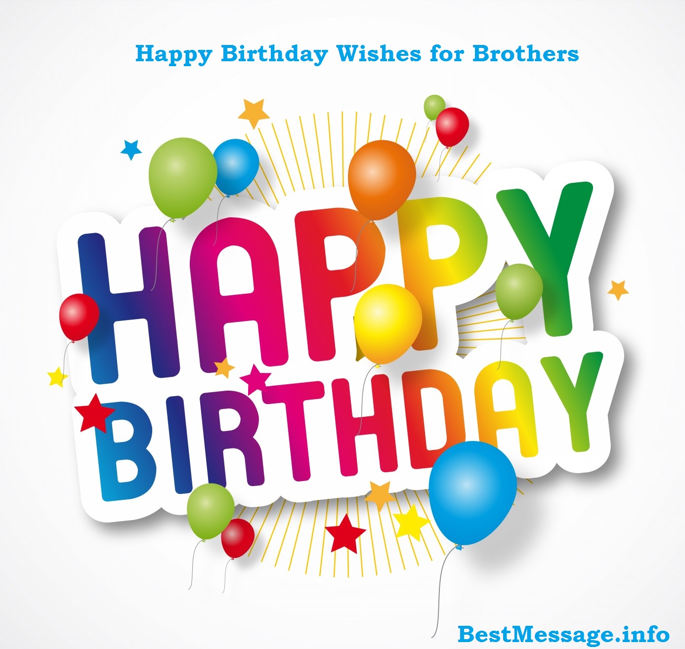 happy birthday wishes to brother BestMessage