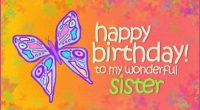happy birthday wishes for sister