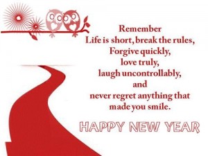 happy new year sms