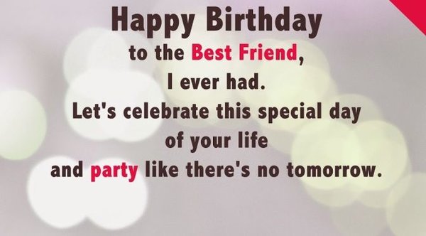 happy birthday wishes to friend