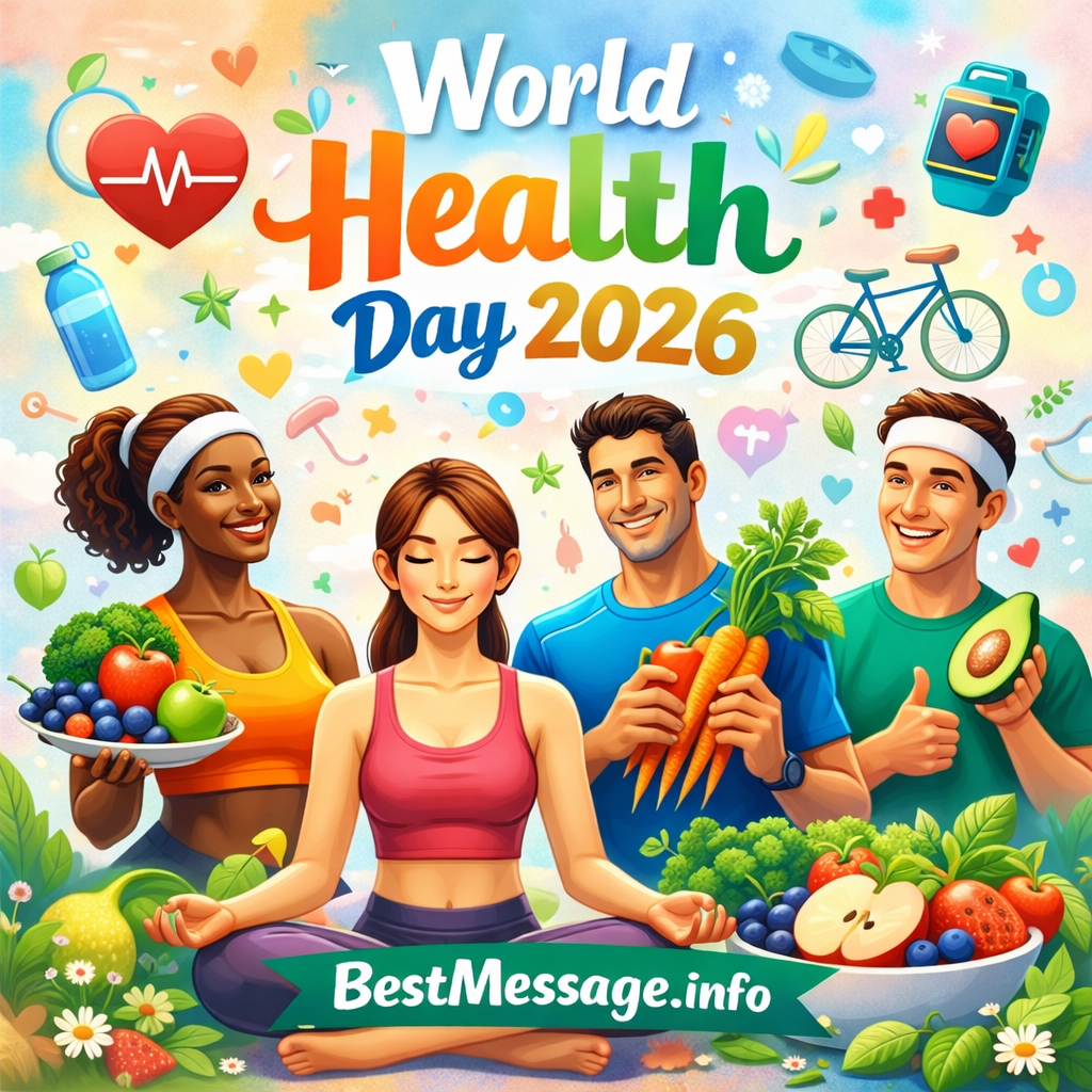 Celebrating World Health Day SMS